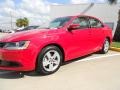 Tornado Red - Jetta TDI Sedan Photo No. 3