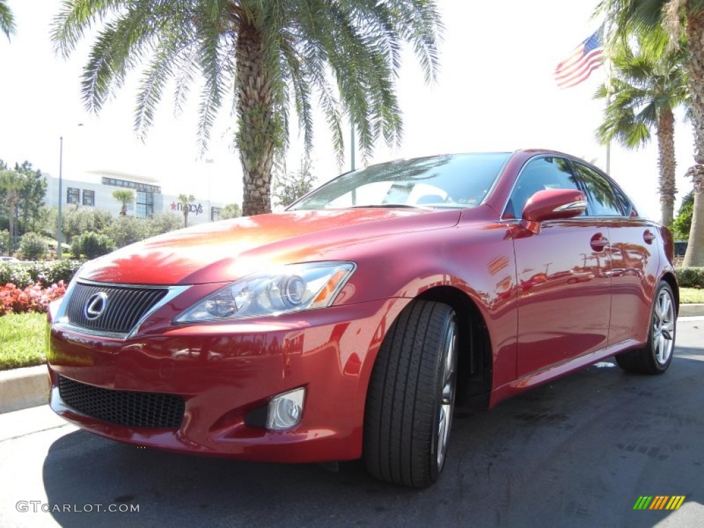 Matador Red Mica 2010 Lexus IS 250 Exterior Photo #55639448