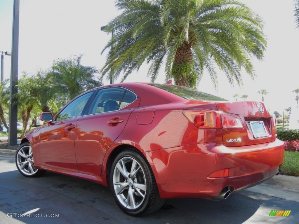 Matador Red Mica 2010 Lexus IS 250 Exterior Photo #55639487