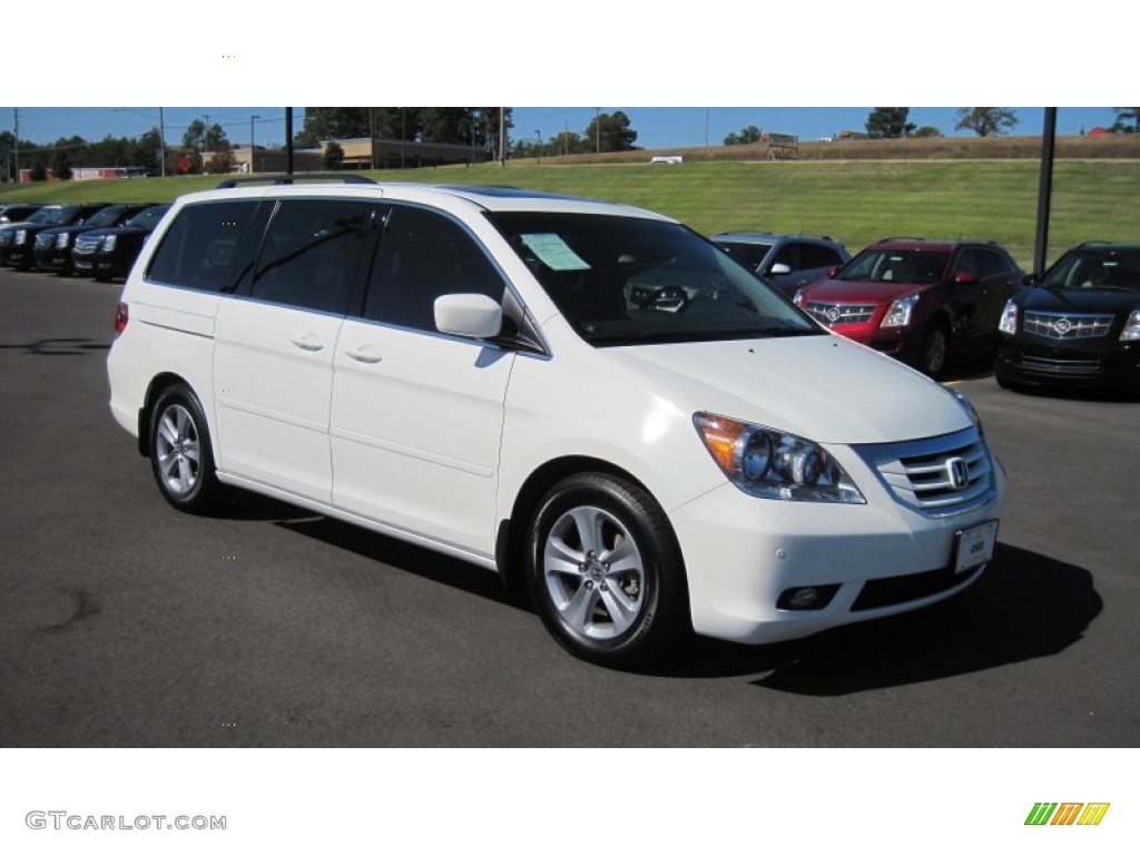 Taffeta White 2009 Honda Odyssey Touring Exterior Photo #55640279