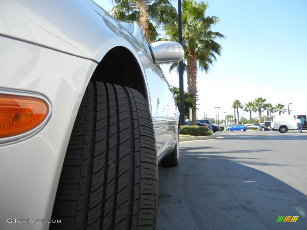2001 C 320 Sedan - Brilliant Silver Metallic / Ash photo #10