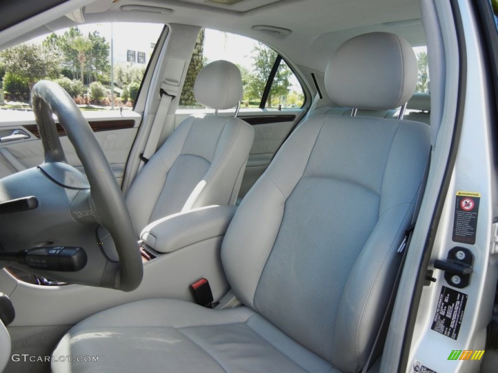 2001 C 320 Sedan - Brilliant Silver Metallic / Ash photo #12