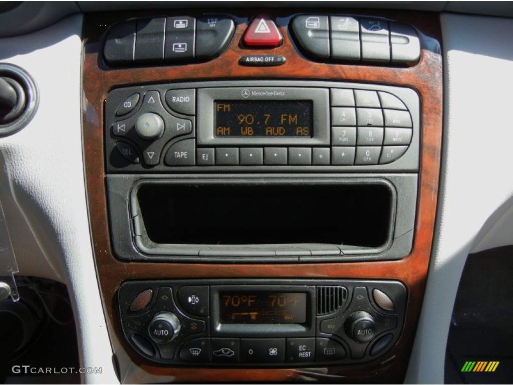 2001 C 320 Sedan - Brilliant Silver Metallic / Ash photo #24