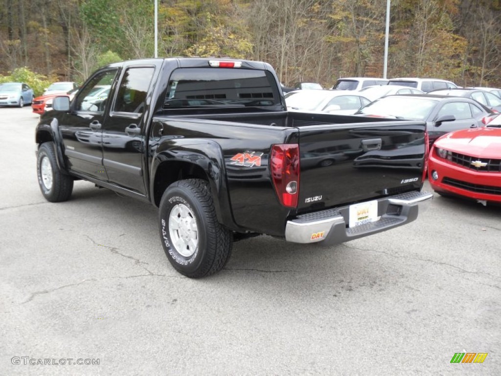 2006 i-Series Truck i-350 LS Crew Cab 4x4 - Onyx Black / Very Dark Pewter photo #4