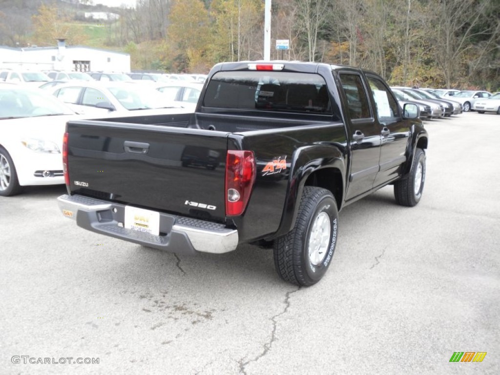 2006 i-Series Truck i-350 LS Crew Cab 4x4 - Onyx Black / Very Dark Pewter photo #6