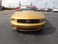 2010 Sunset Gold Metallic Ford Mustang V6 Premium Convertible  photo #2