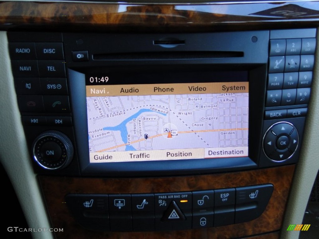 2009 Mercedes-Benz E 320 BlueTEC Sedan Navigation Photo #55642052