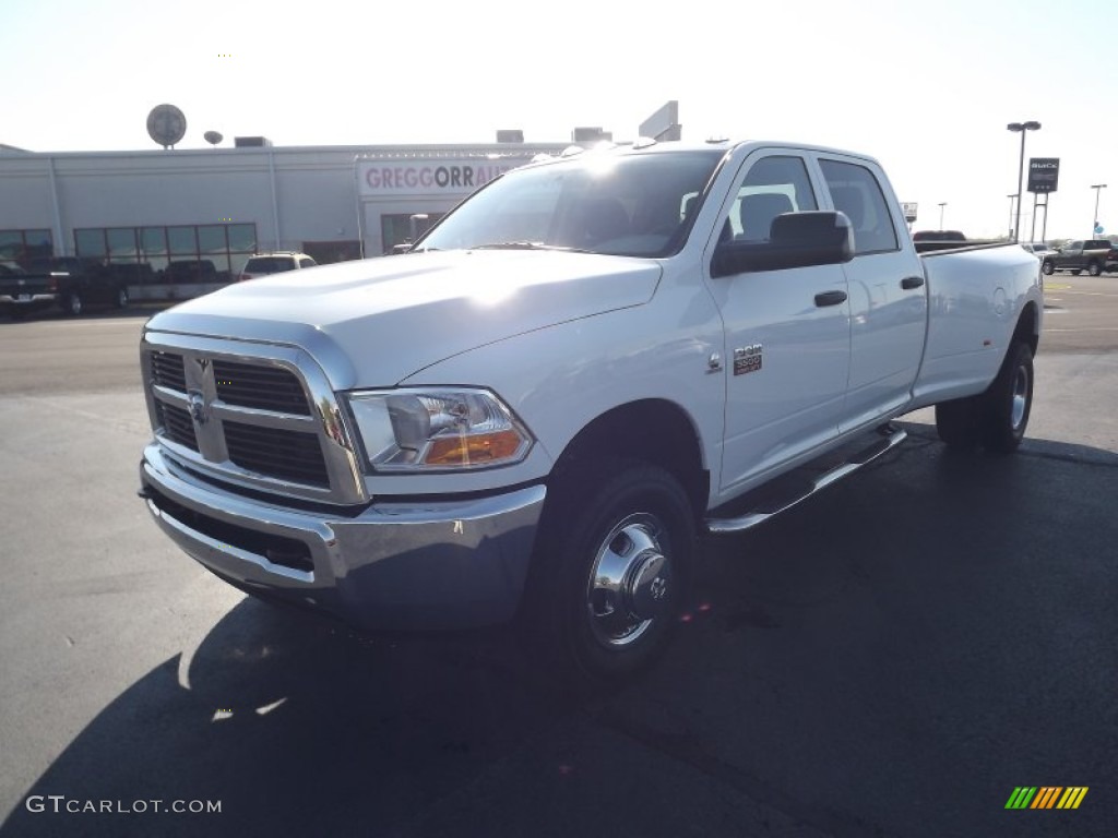 2012 Ram 3500 HD ST Crew Cab 4x4 Dually - Bright White / Dark Slate/Medium Graystone photo #1