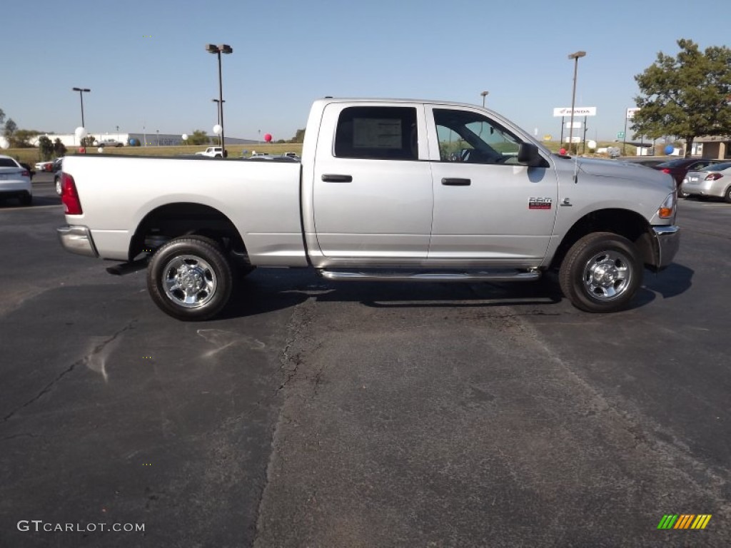 Bright Silver Metallic 2012 Dodge Ram 2500 HD ST Crew Cab 4x4 Exterior Photo #55642475