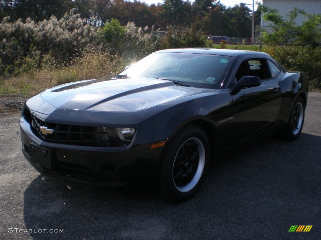 Black Chevrolet Camaro