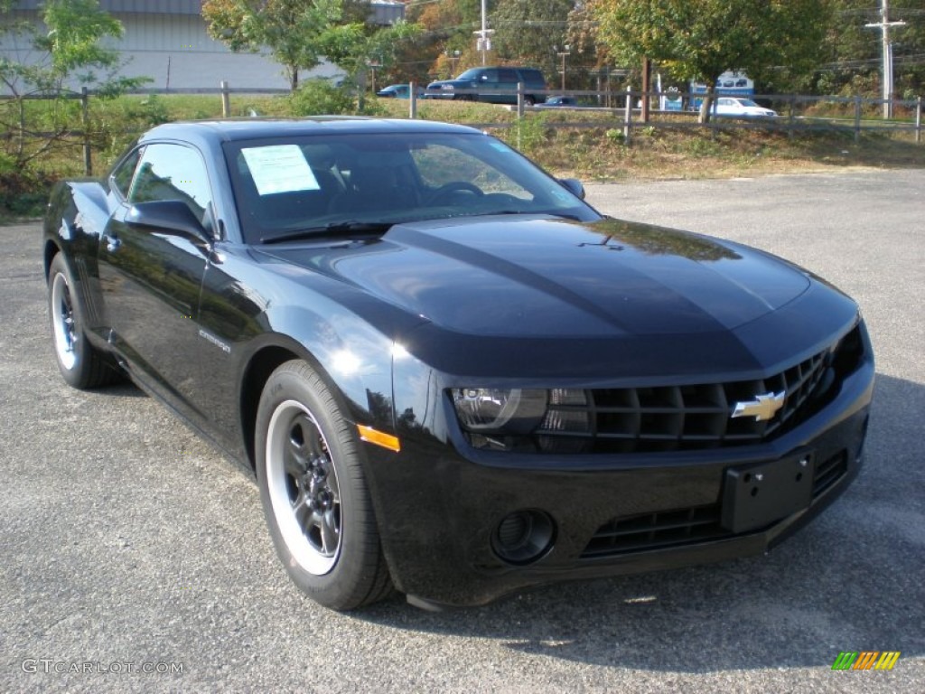 Black 2011 Chevrolet Camaro LS Coupe Exterior Photo #55642643