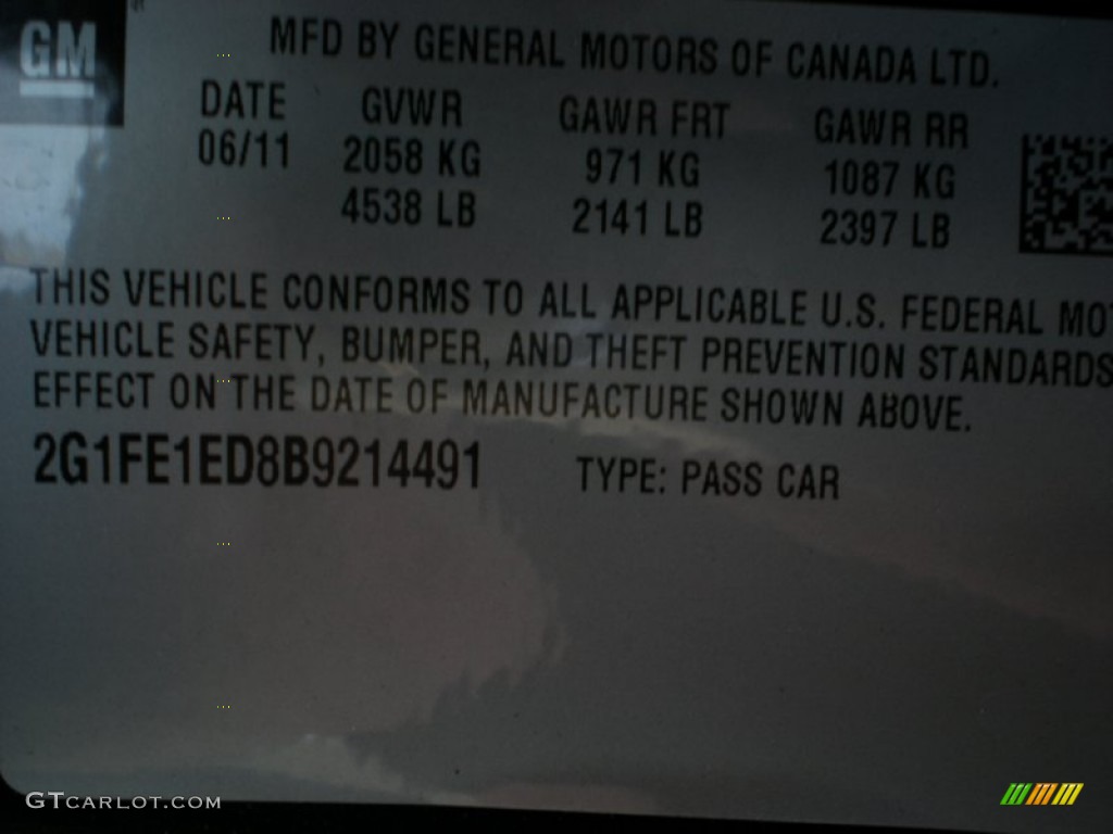 2011 Camaro LS Coupe - Black / Black photo #11