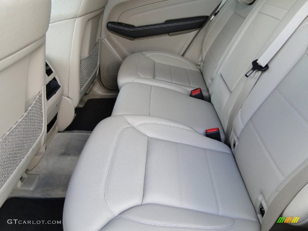 Almond Beige Interior 2012 Mercedes-Benz ML 350 BlueTEC 4Matic Photo #55643461