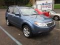 2010 Newport Blue Pearl Subaru Forester 2.5 X Premium  photo #1