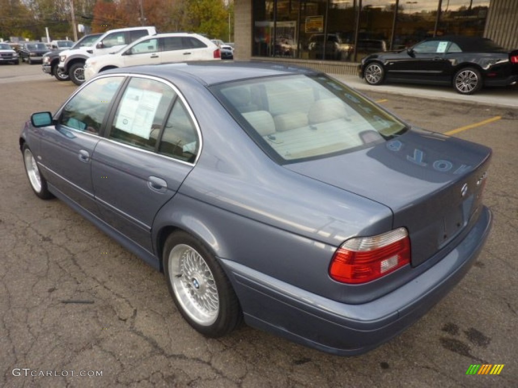 Steel Blue Metallic 2001 BMW 5 Series 525i Sedan Exterior Photo #55645183