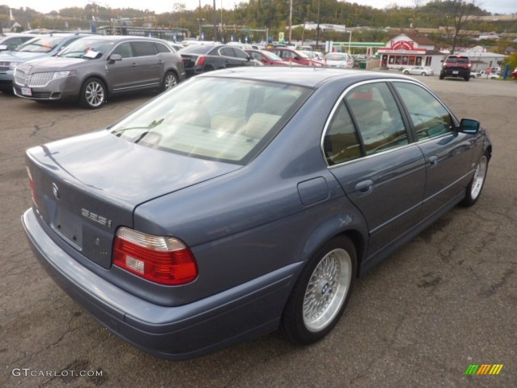 Steel Blue Metallic 2001 BMW 5 Series 525i Sedan Exterior Photo #55645201