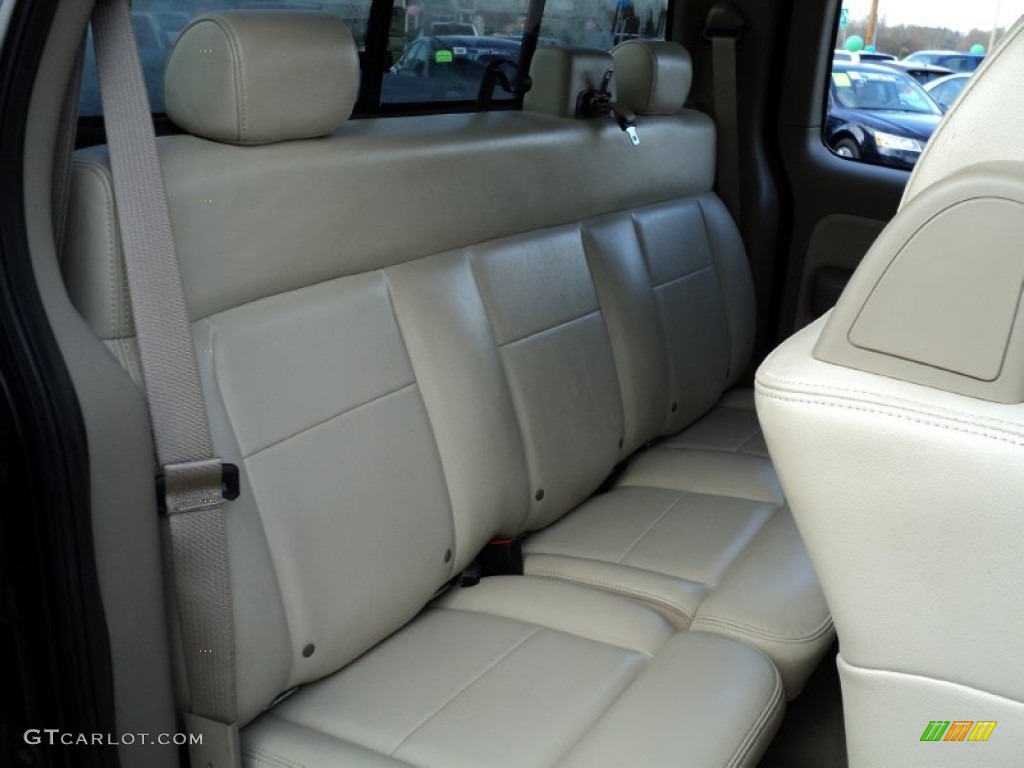 2004 F150 Lariat SuperCab 4x4 - Black / Tan photo #28