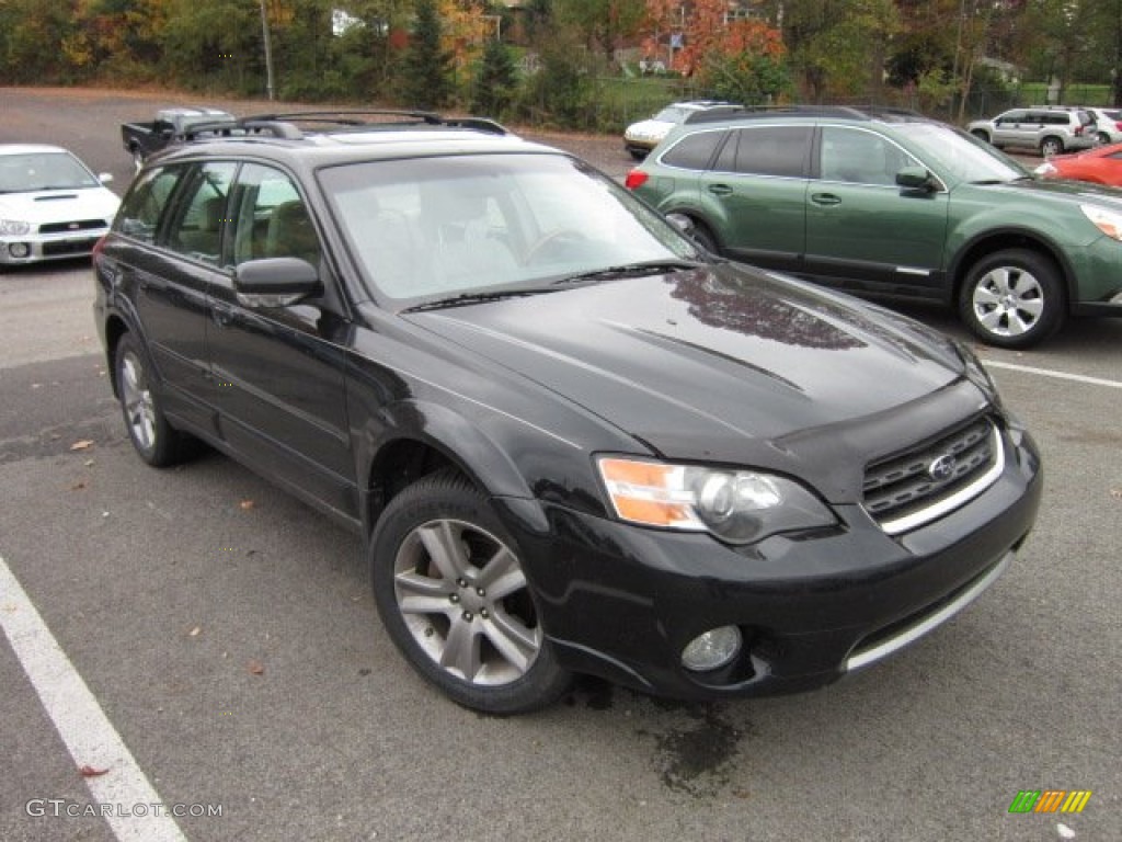 2005 Outback 3.0 R L.L. Bean Edition Wagon - Obsidian Black Pearl / Taupe photo #1