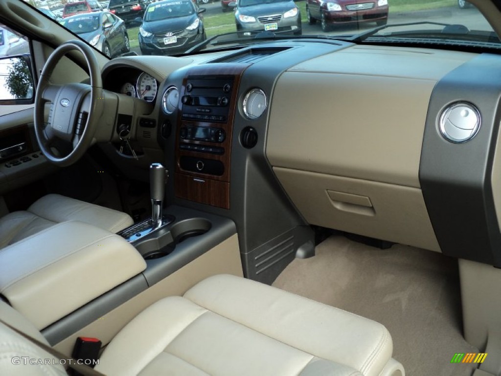 2004 F150 Lariat SuperCab 4x4 - Black / Tan photo #30