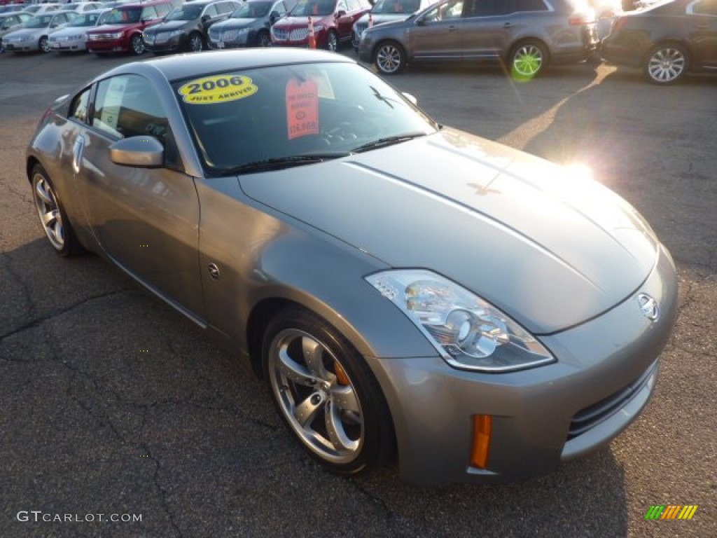 Silverstone Metallic 2006 Nissan 350Z Grand Touring Coupe Exterior Photo #55645739