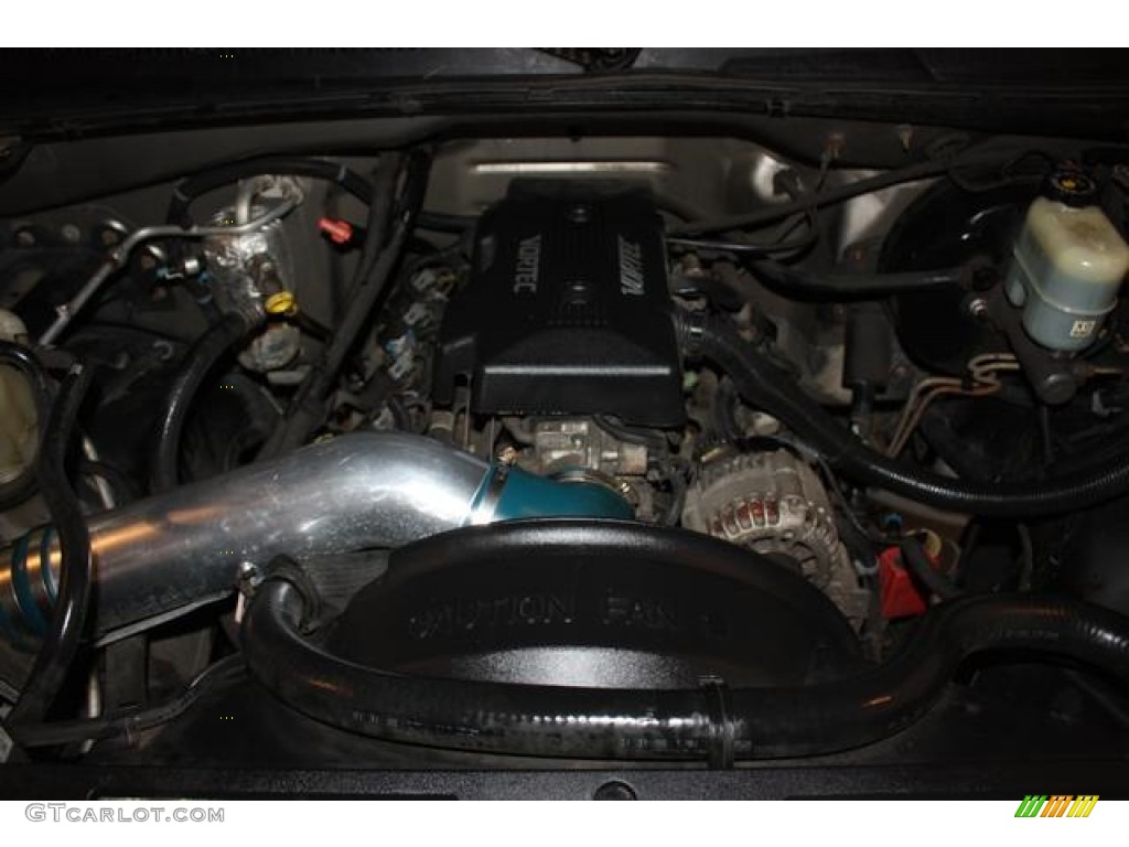 2000 GMC Sierra 1500 SLE Extended Cab 4x4 5.3 Liter OHV 16-Valve Vortec V8 Engine Photo #55646990