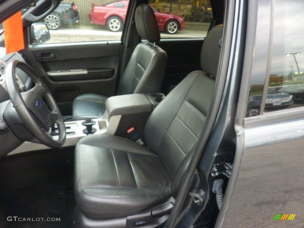 2009 Escape XLT V6 4WD - Black Pearl Slate Metallic / Charcoal photo #10