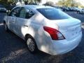 2012 Fresh Powder White Nissan Versa 1.6 SV Sedan  photo #3