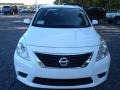 2012 Fresh Powder White Nissan Versa 1.6 SV Sedan  photo #5