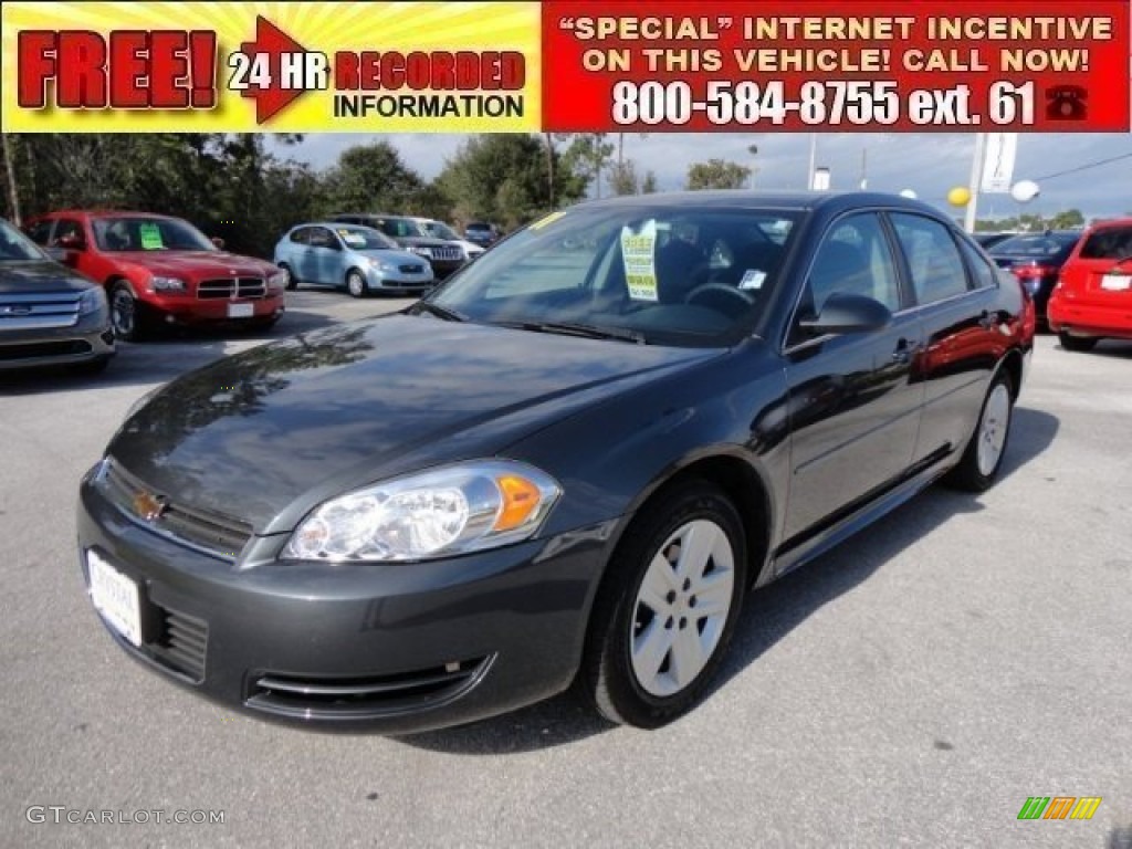 2011 Impala LS - Cyber Gray Metallic / Gray photo #1