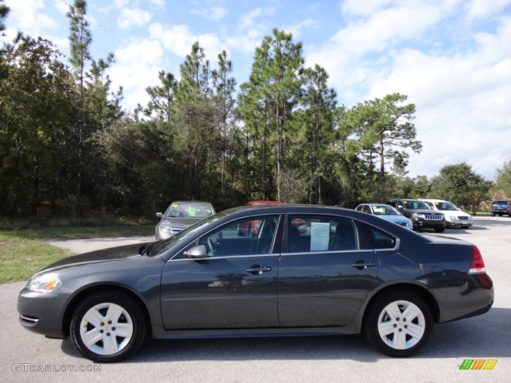 2011 Impala LS - Cyber Gray Metallic / Gray photo #2