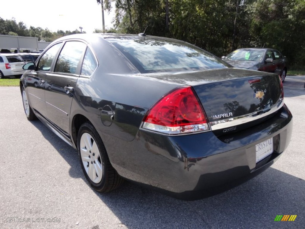 2011 Impala LS - Cyber Gray Metallic / Gray photo #3