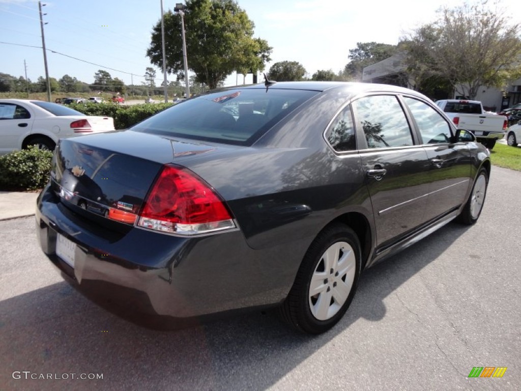 2011 Impala LS - Cyber Gray Metallic / Gray photo #9