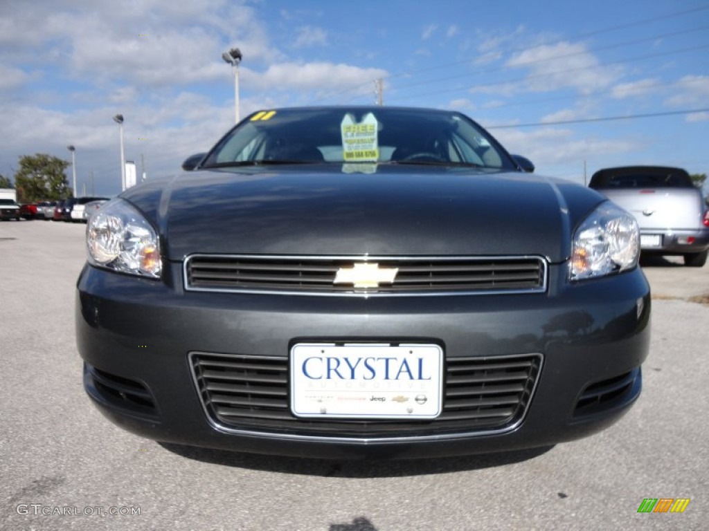 2011 Impala LS - Cyber Gray Metallic / Gray photo #14