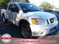 2012 Blizzard White Nissan Titan Pro-4X King Cab 4x4  photo #1