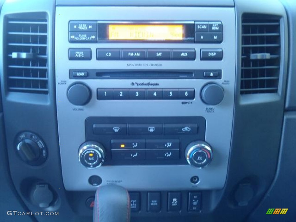 2012 Nissan Titan Pro-4X King Cab 4x4 Controls Photo #55648564