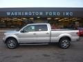 2011 Ingot Silver Metallic Ford F150 Lariat SuperCrew 4x4  photo #1