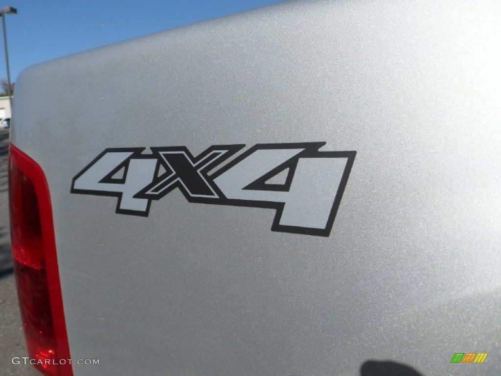 2012 Sierra 1500 Regular Cab 4x4 - Quicksilver Metallic / Dark Titanium photo #7