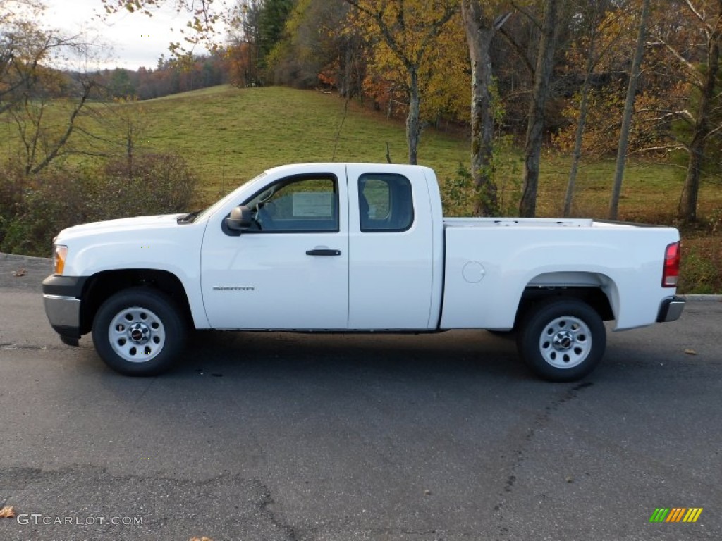 Summit White 2011 GMC Sierra 1500 Extended Cab Exterior Photo #55650182