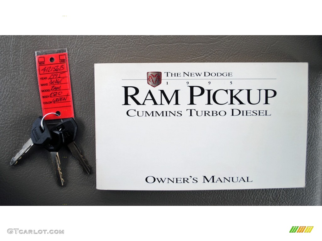 1995 Dodge Ram 2500 Laramie Extended Cab Books/Manuals Photo #55650230