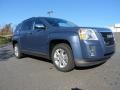 Steel Blue Metallic 2012 GMC Terrain SLE AWD Exterior