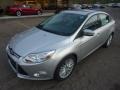 Ingot Silver Metallic 2012 Ford Focus SEL Sedan Exterior