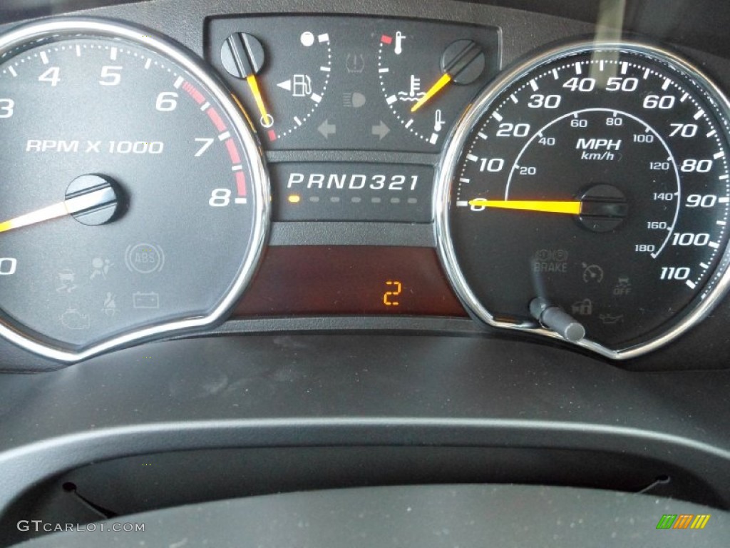 2012 Chevrolet Colorado LT Crew Cab 4x4 Gauges Photo #55650773