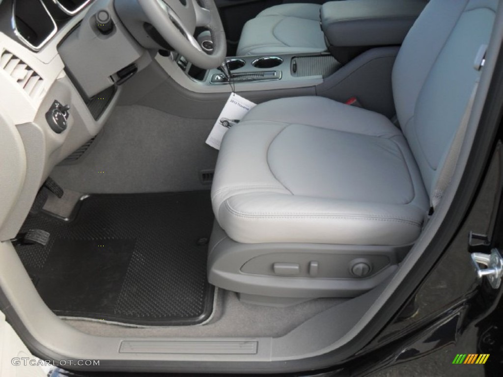 Dark Gray/Light Gray Interior 2012 Chevrolet Traverse LT AWD Photo #55651634