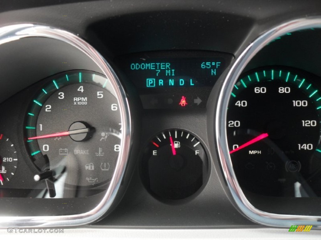 2012 Chevrolet Traverse LT AWD Gauges Photo #55651670