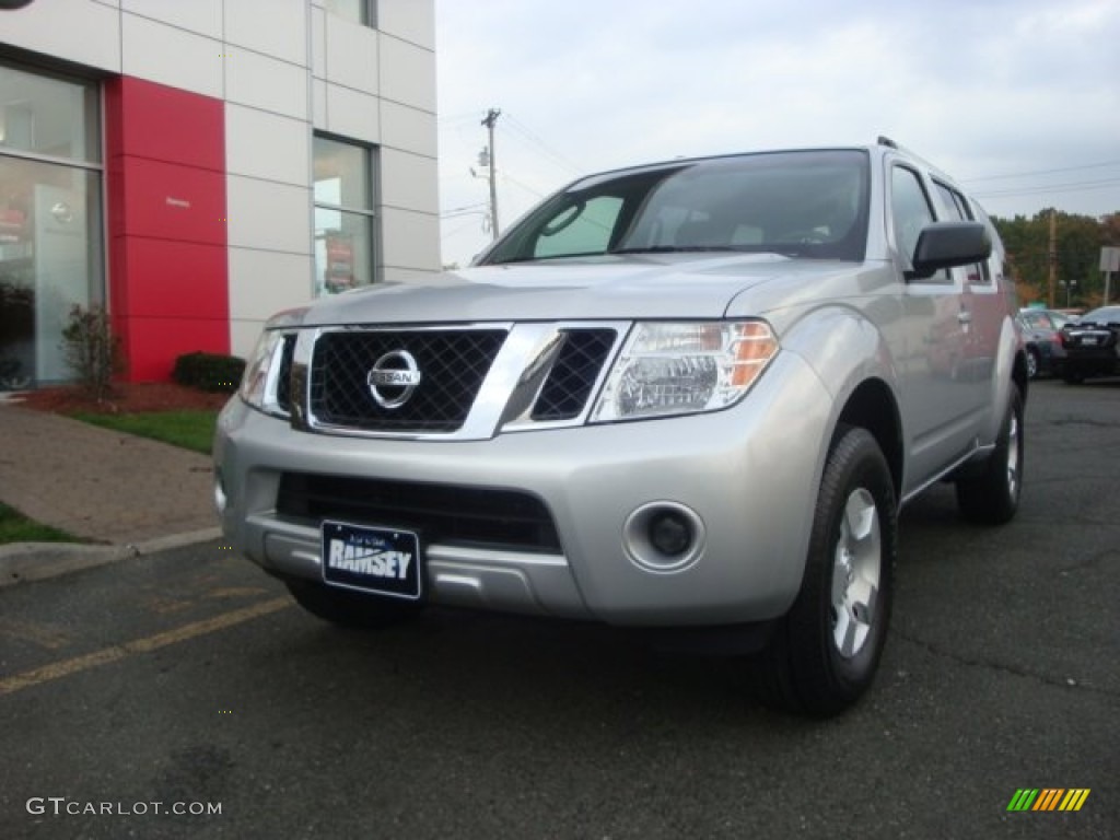 2008 Pathfinder S 4x4 - Silver Lightning / Graphite photo #1