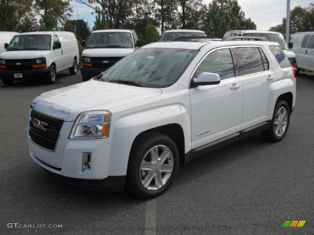 2012 Terrain SLT - Olympic White / Light Titanium photo #1