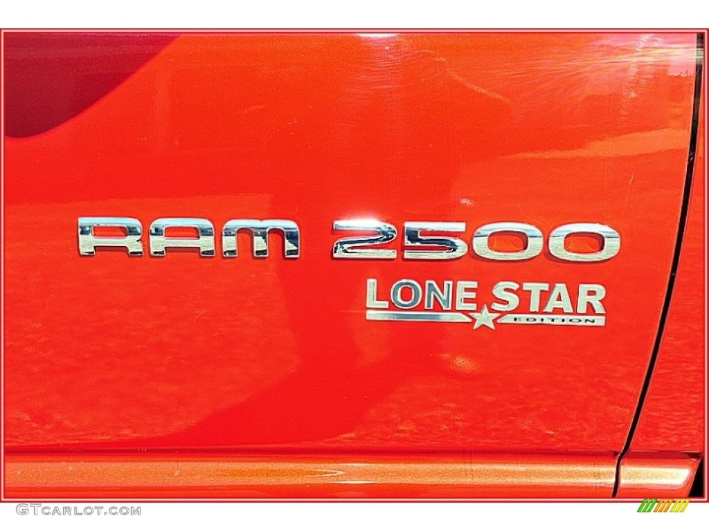 2006 Dodge Ram 2500 Lone Star Edition Quad Cab 4x4 Marks and Logos Photo #55652099