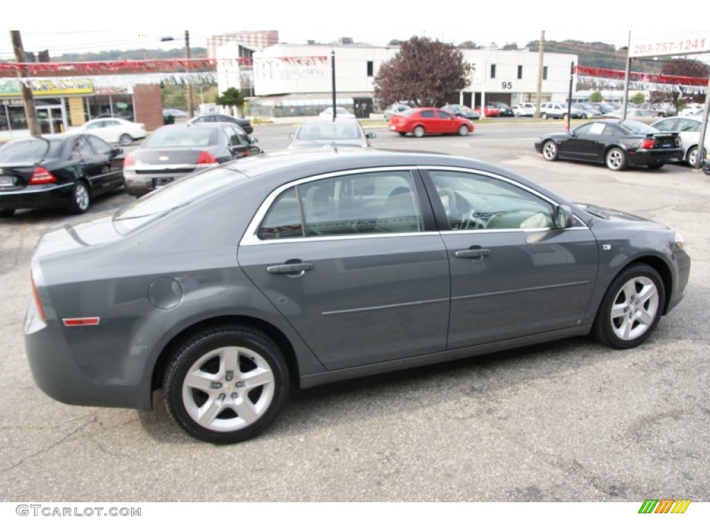 Dark Gray Metallic 2008 Chevrolet Malibu LS Sedan Exterior Photo #55652420