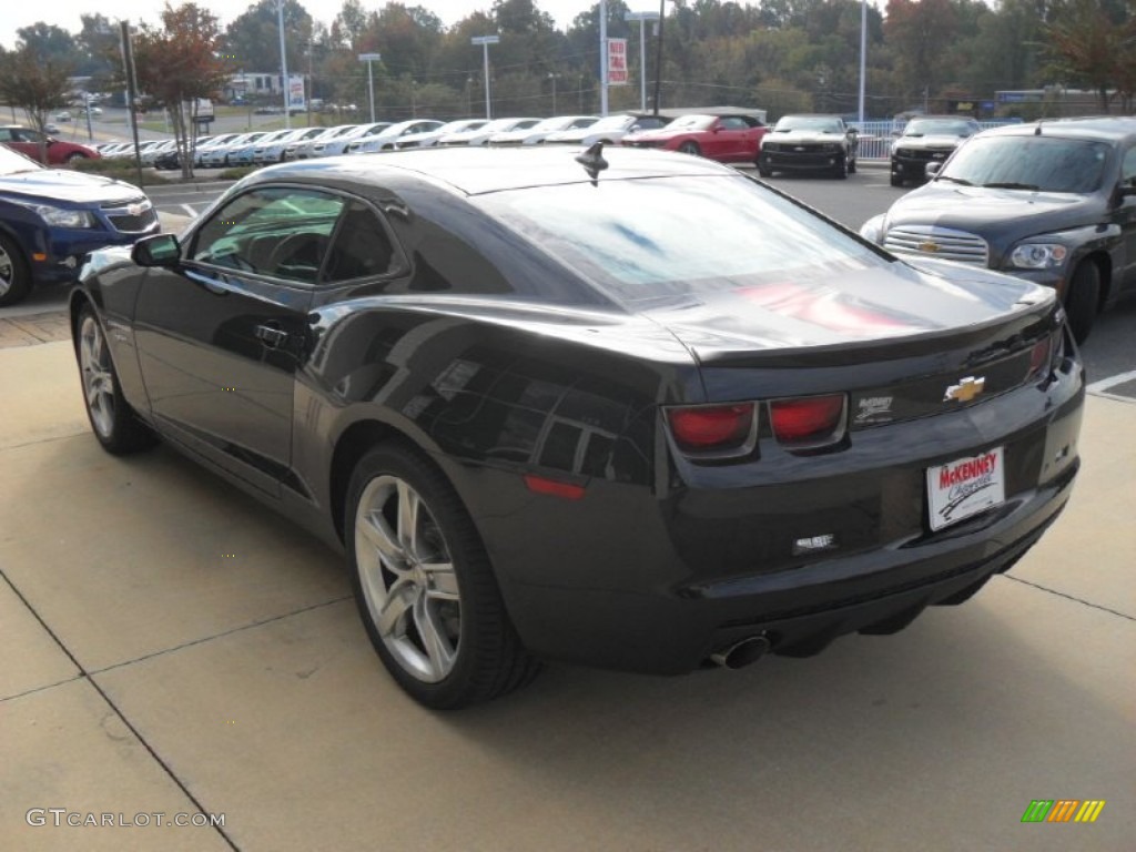 2012 Camaro SS 45th Anniversary Edition Coupe - Carbon Flash Metallic / Jet Black photo #2