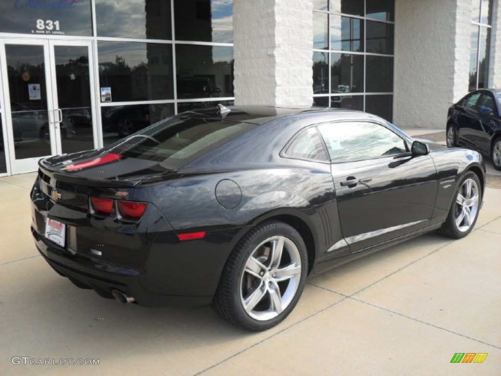 2012 Camaro SS 45th Anniversary Edition Coupe - Carbon Flash Metallic / Jet Black photo #4